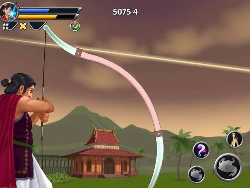 Arjuna S Archery Glory Gameplay Screenshot